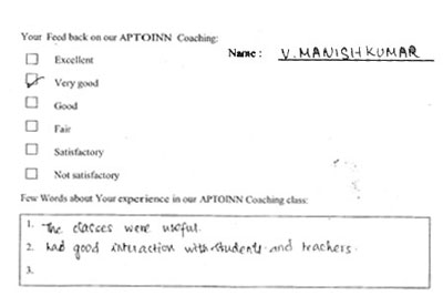 NATA Coaching Centre in Salem
